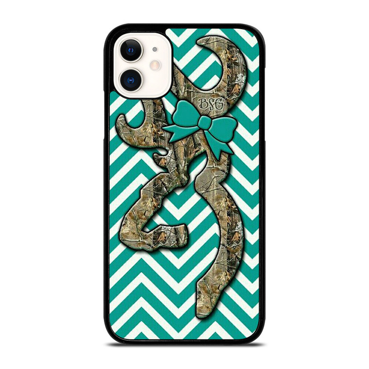 COUNTRY GAL CAMO BROWNING CHEVRON iPhone 11 Case Cover