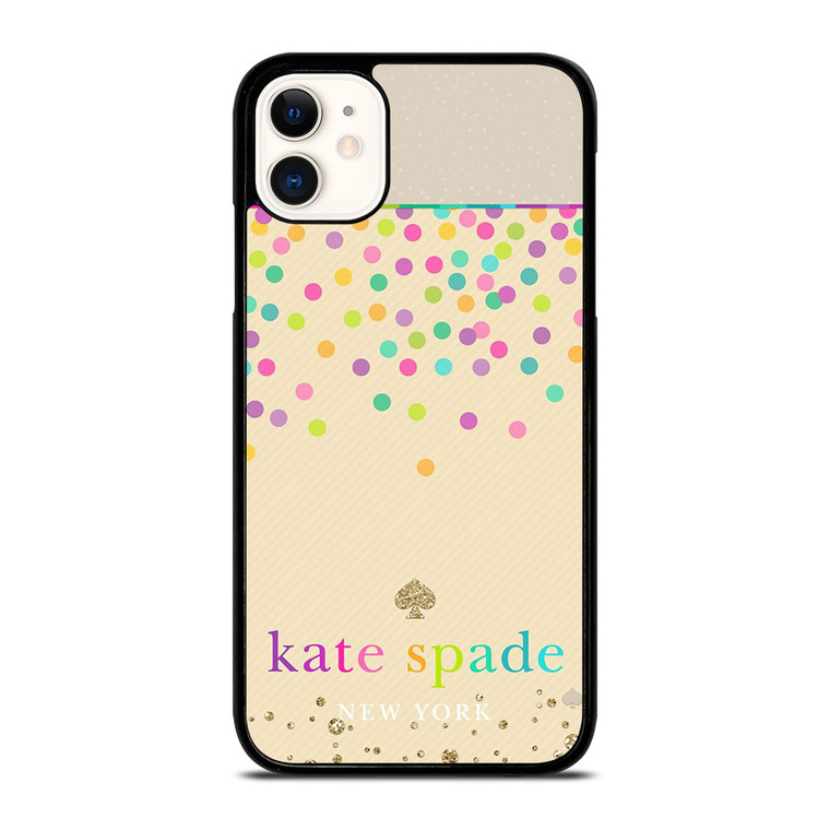 KATE SPADE NEW YORK RAINBOW POLKADOTS iPhone 11 Case Cover