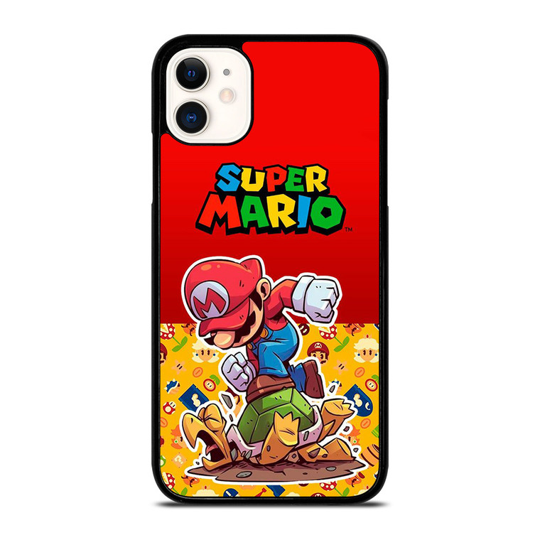 NINTENDO GAMES SUPER MARIO BROSS MARIO iPhone 11 Case Cover