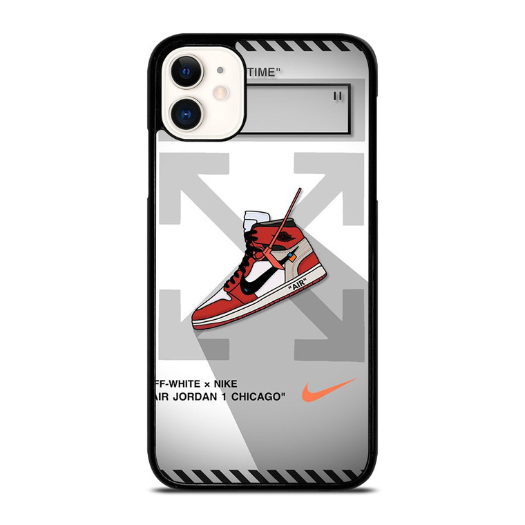 OFF WHITE NIKE AIR JORDAN CHICAGO iPhone 11 Case Cover