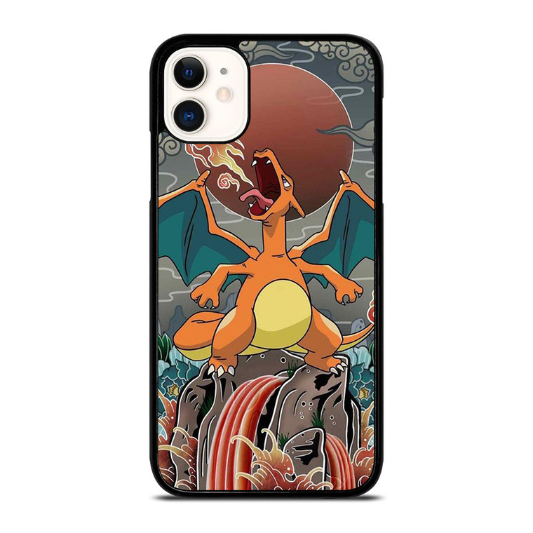 POKEMON POCKET MONSTERS CHARIZAR ART iPhone 11 Case Cover