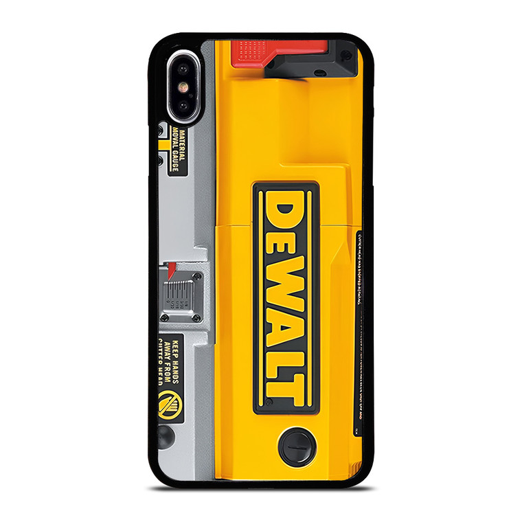 DEWALT TOOL LOGO BENCHTOP PLANER iPhone XS Max Case Cover