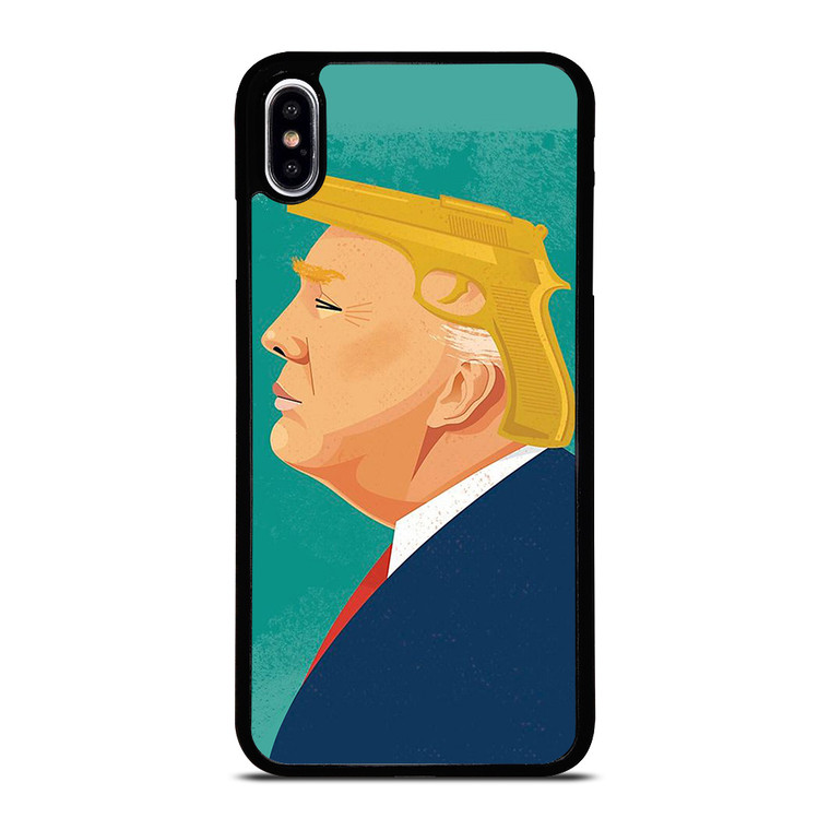 DONALD TRUMP HAIR TRIGGER iPhone XS Max Case Cover