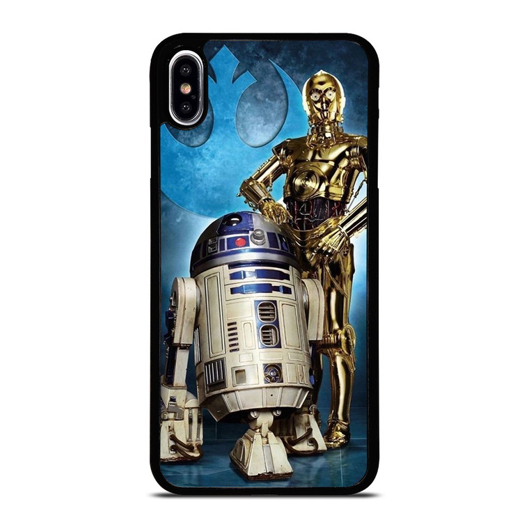 DROID 3-CPO AND R2-D2 STAR WARS iPhone XS Max Case Cover