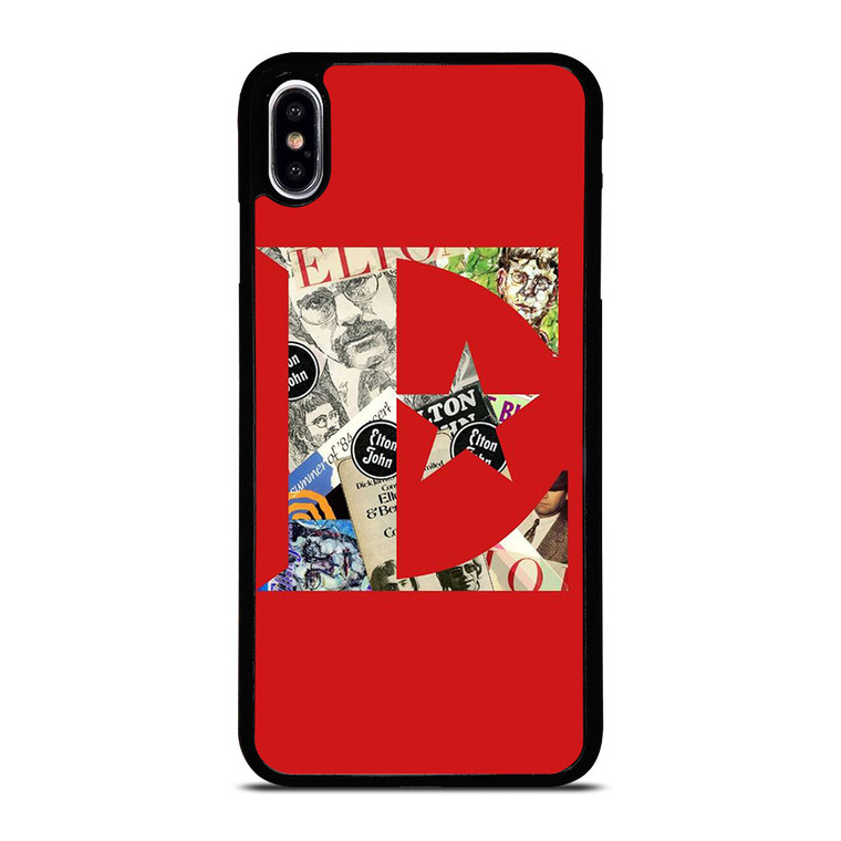 ELTON JOHN E ICON iPhone XS Max Case Cover