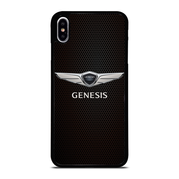 GENESIS CAR LOGO METAL PLATE iPhone XS Max Case Cover