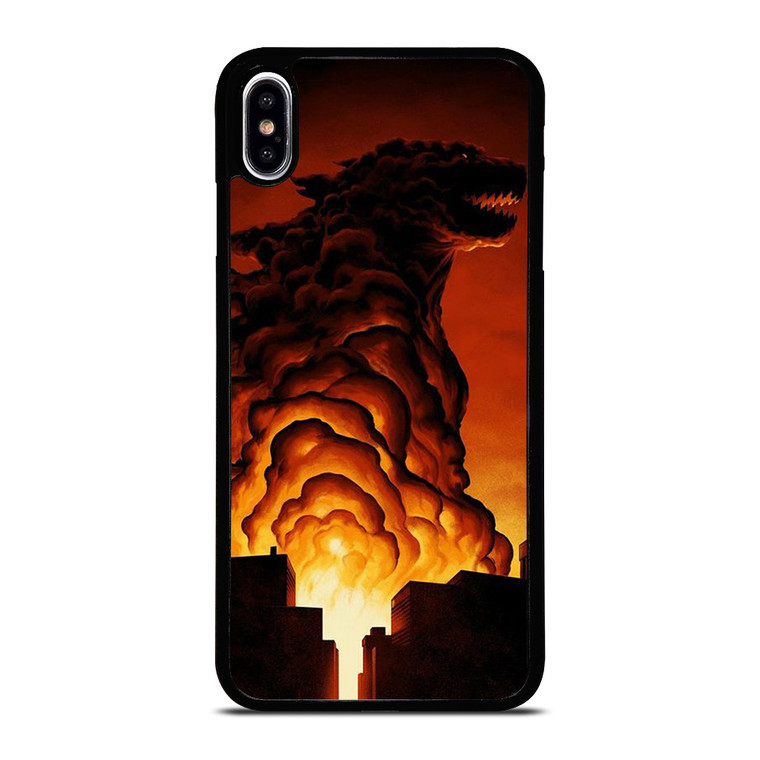 GODZILLA ART CLOUD iPhone XS Max Case Cover