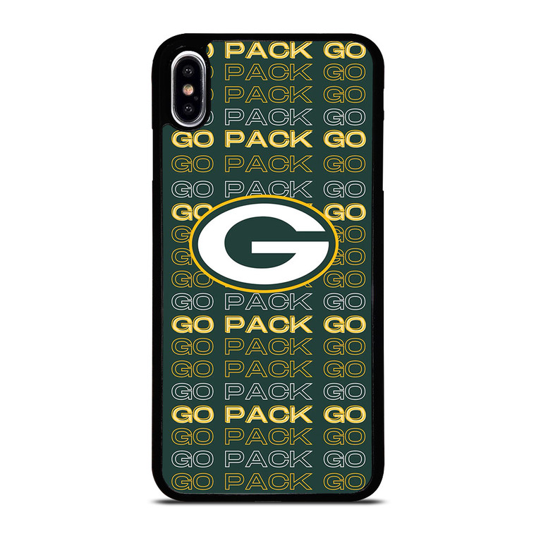 GREEN BAY PACKERS FOOTBALL TEAM LOGO GO PACK GO iPhone XS Max Case Cover