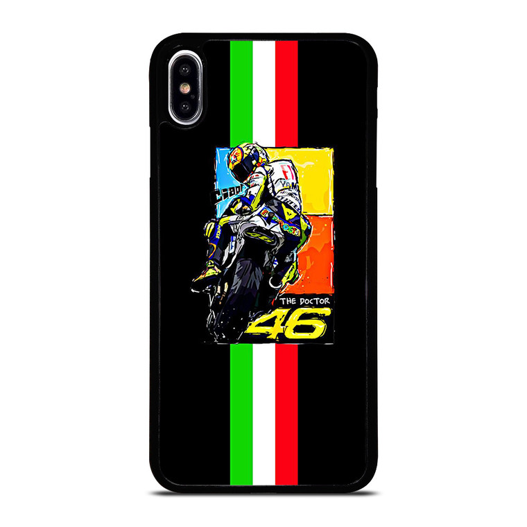 VALENTINO ROSSI THE DOCTOR 46 ITALY iPhone XS Max Case Cover