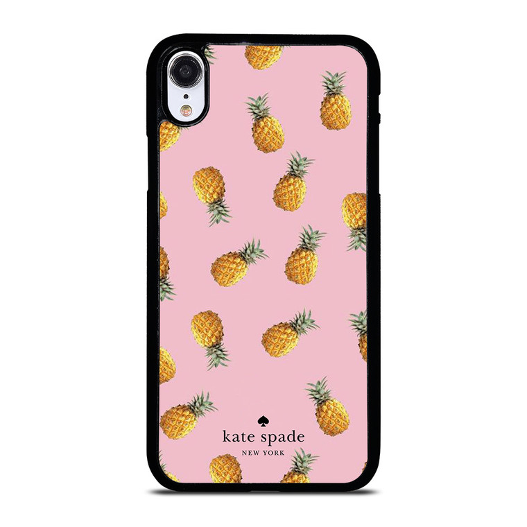 KATE SPADE NEW YORK LOGO PINEAPPLES iPhone XR Case Cover