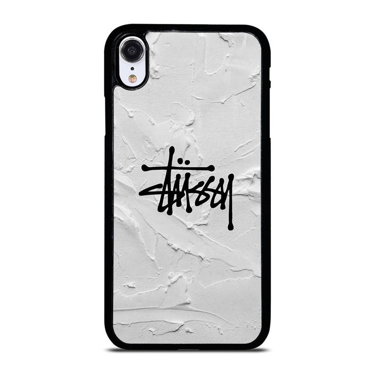 STUSSY LOGO ICON WHITE iPhone XR Case Cover