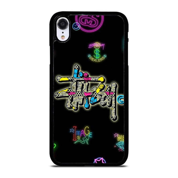 STUSSY LOGO THE DEALERS COLORFUL ICON iPhone XR Case Cover