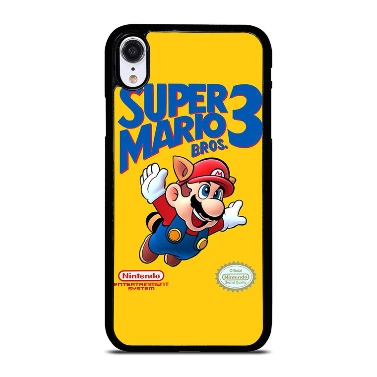 SUPER MARIO BROS 3 NES COVER RETRO iPhone XR Case Cover