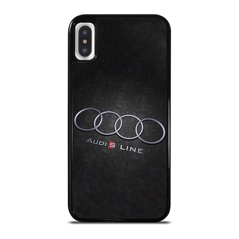 AUDI CAR LOGO S LINE iPhone X / XS Case Cover