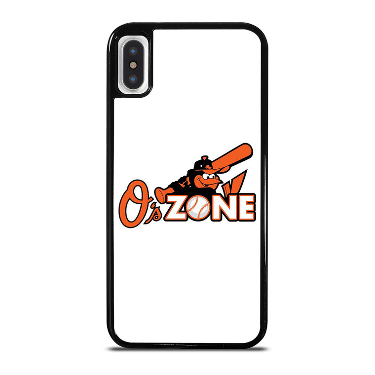 BALTIMORE ORIOLES ZONE LOGO BASEBALL TEAM iPhone X / XS Case Cover