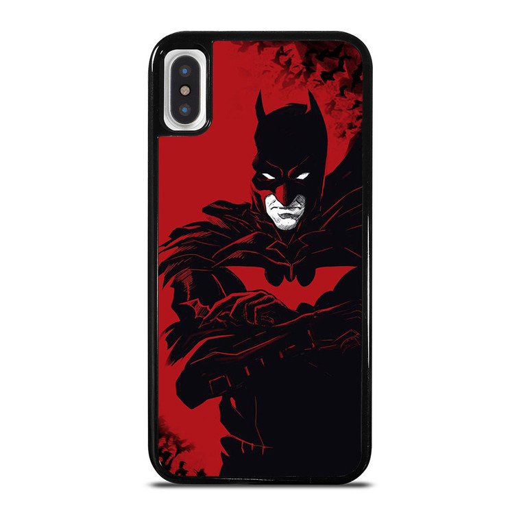 BATMAN DC SUPERHERO ART iPhone X / XS Case Cover