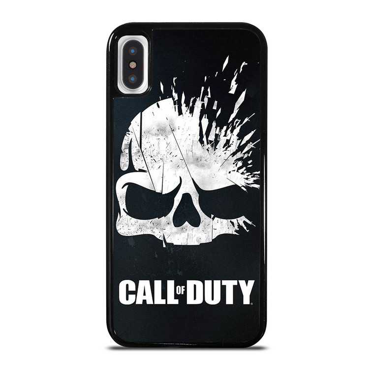 CALL OF DUTY GAMES LOGO POSTER iPhone X / XS Case Cover