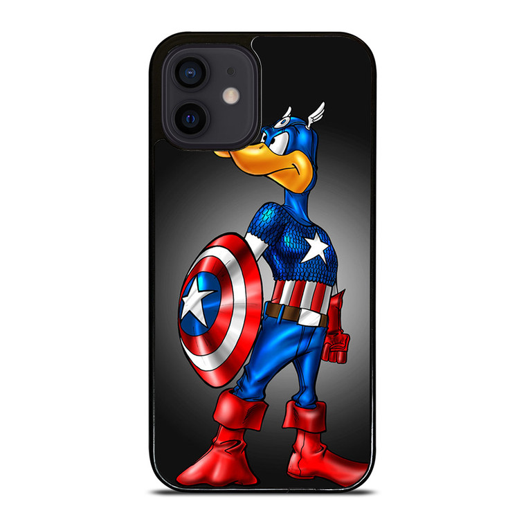 CAPTAIN AMERICA DAFFY DUCK iPhone 12 Mini Case Cover