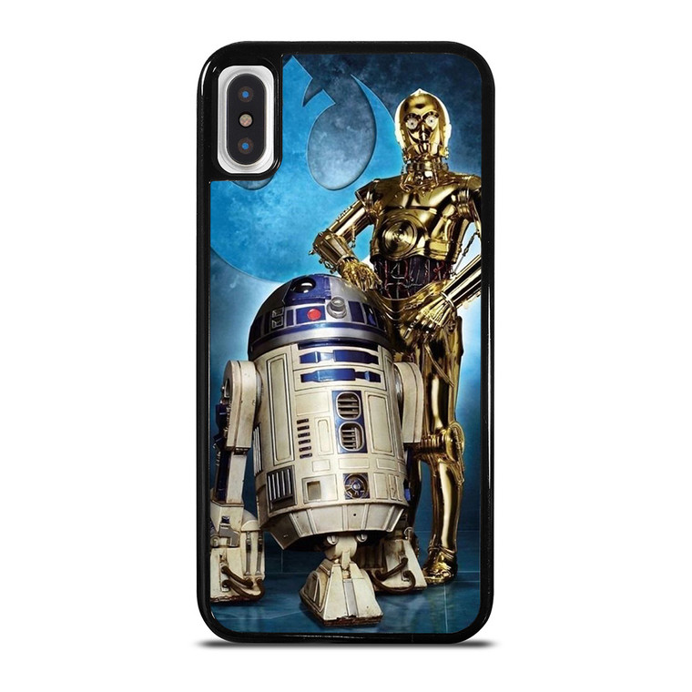 DROID 3-CPO AND R2-D2 STAR WARS iPhone X / XS Case Cover