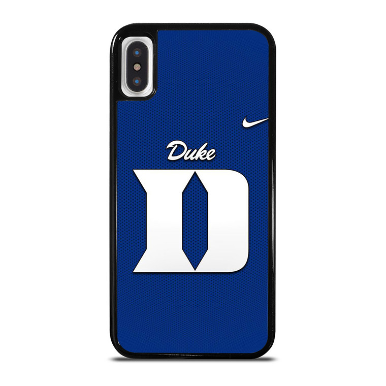 DUKE BLUE DEVILS LOGO BASEBALL TEAM NIKE iPhone X / XS Case Cover
