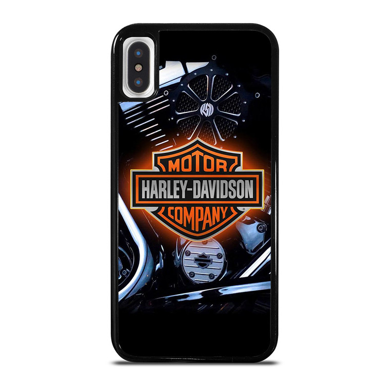 HARLEY DAVIDSON ENGINE MOTORCYCLES COMPANY LOGO iPhone X / XS Case Cover