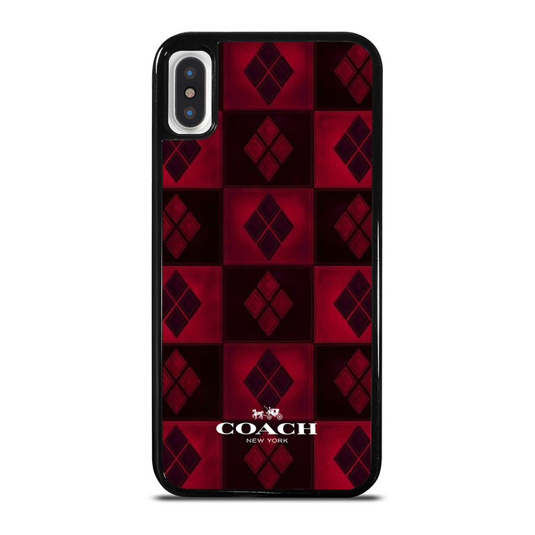 HARLEY QUINN LOGO COACH NEW YORK ICON iPhone X / XS Case Cover