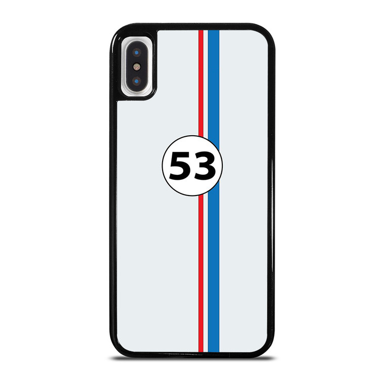 HERBIE 53 VOLKS WAGEN VW iPhone X / XS Case Cover