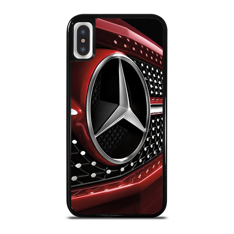 MERCEDES BENZ LOGO RED EMBLEM iPhone X / XS Case Cover