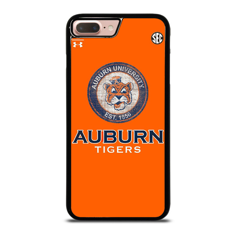 AUBURN TIGERS LOGO UNIVERSITY FOOTBALL MASCOT iPhone 8 Plus Case Cover