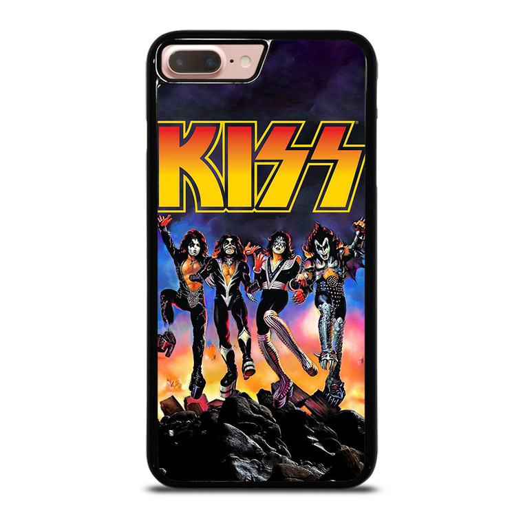 KISS BAND ROCK AND ROLL iPhone 8 Plus Case Cover