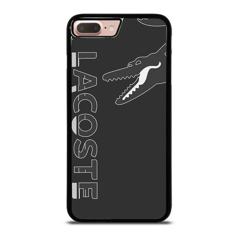 LACOSTE CROC LOGO GRAY ICON iPhone 8 Plus Case Cover