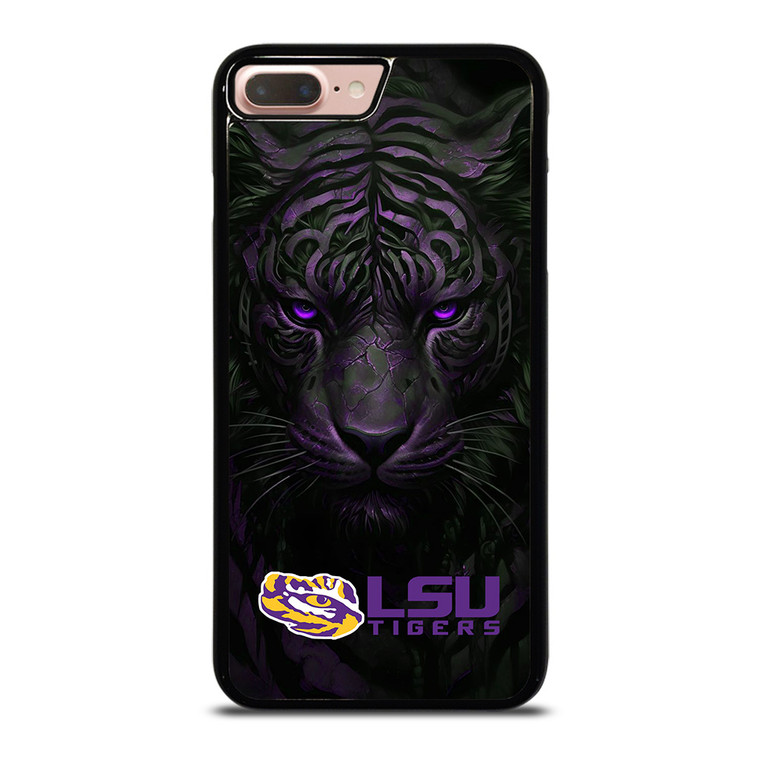 LSU TIGERS LOGO UNIVERSITY FOOTBALL TEAM ICON iPhone 8 Plus Case Cover