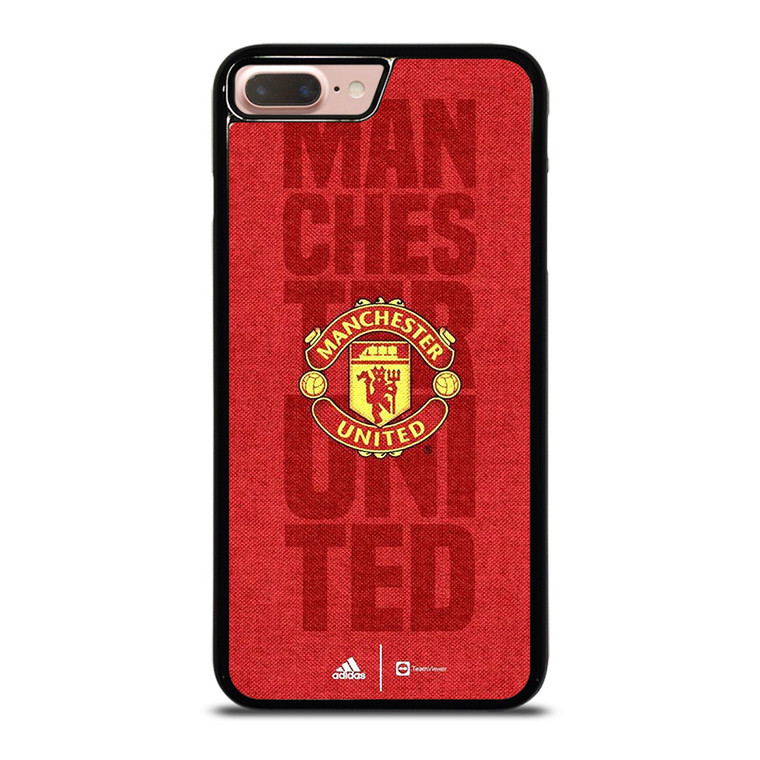 MANCHESTER UNITED FC FOOTBALL LOGO RED DEVILS ICON iPhone 8 Plus Case Cover