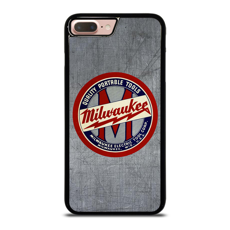 MILWAUKEE PORTABLE TOOL LOGO METAL ICON iPhone 8 Plus Case Cover