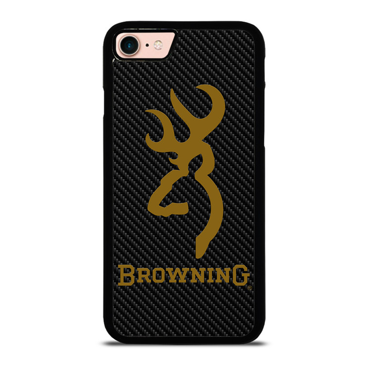 BROWNING LOGO CARBON iPhone 8 Case Cover