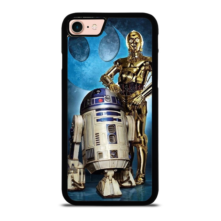 DROID 3-CPO AND R2-D2 STAR WARS iPhone 8 Case Cover