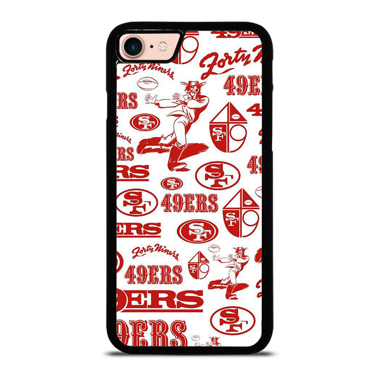 SAN FRANCISCO 49ERS LOGO FORTY NINERS FOOTBALL iPhone 8 Case Cover