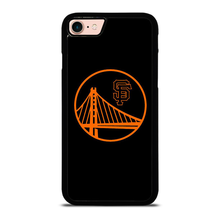 SAN FRANCISCO GIANTS WARRIORS LOGO BASEBALL TEAM iPhone 8 Case Cover