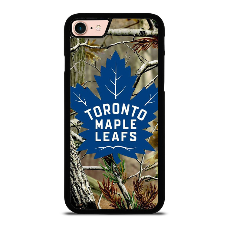 TORONTO MAPLE LEAFS LOGO REAL TREE CAMO iPhone 8 Case Cover