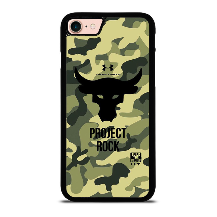 UNDER ARMOUR LOGO PROJECT ROCK CAMO iPhone 8 Case Cover