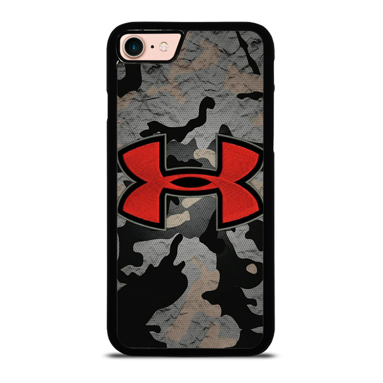 UNDER ARMOUR LOGO RED CAMO iPhone 8 Case Cover