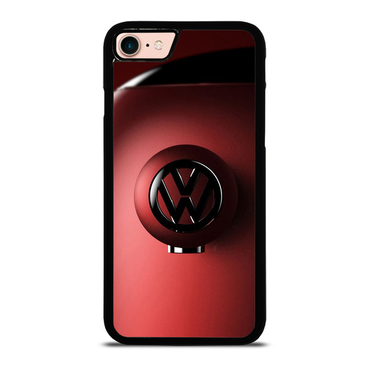 VW VOLKSWAGEN CAR LOGO RED iPhone 7 Case Cover