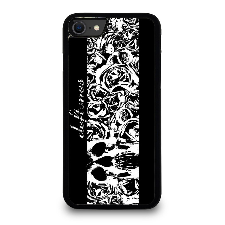 DEFTONES ROCK BAND LOGO SKULL ROSE iPhone SE 2020 Case Cover