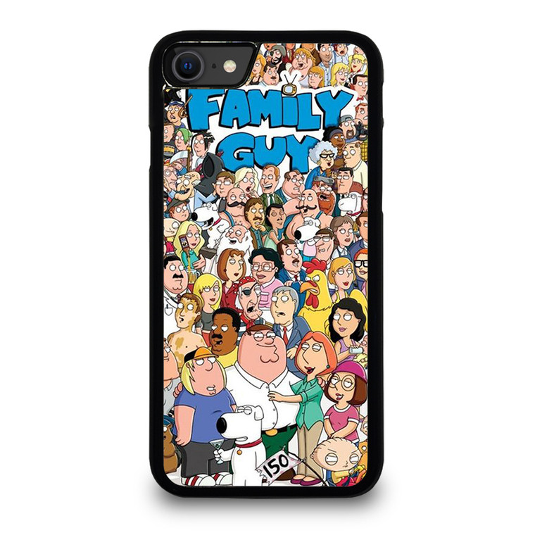 FAMILY GUY CARTOON ALL CHARACTERS iPhone SE 2020 Case Cover