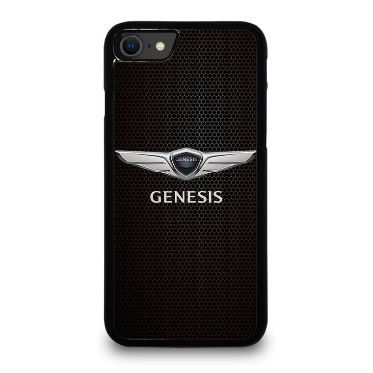 GENESIS CAR LOGO METAL PLATE iPhone SE 2020 Case Cover