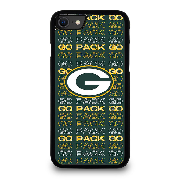 GREEN BAY PACKERS FOOTBALL TEAM LOGO GO PACK GO iPhone SE 2020 Case Cover