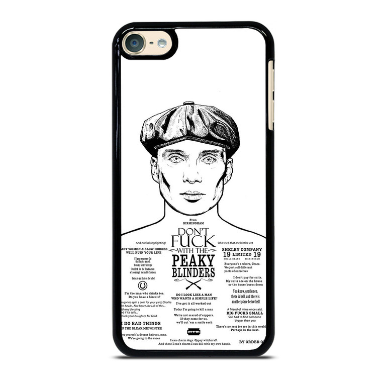DONT FUCK WITH PEAKY BLINDERS iPod Touch 6 Case Cover