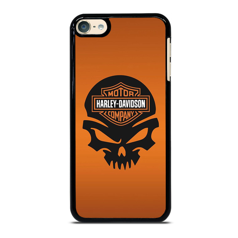 HARLEY DAVIDSON MOTORCYCLES COMPANY LOGO SKULL iPod Touch 6 Case Cover