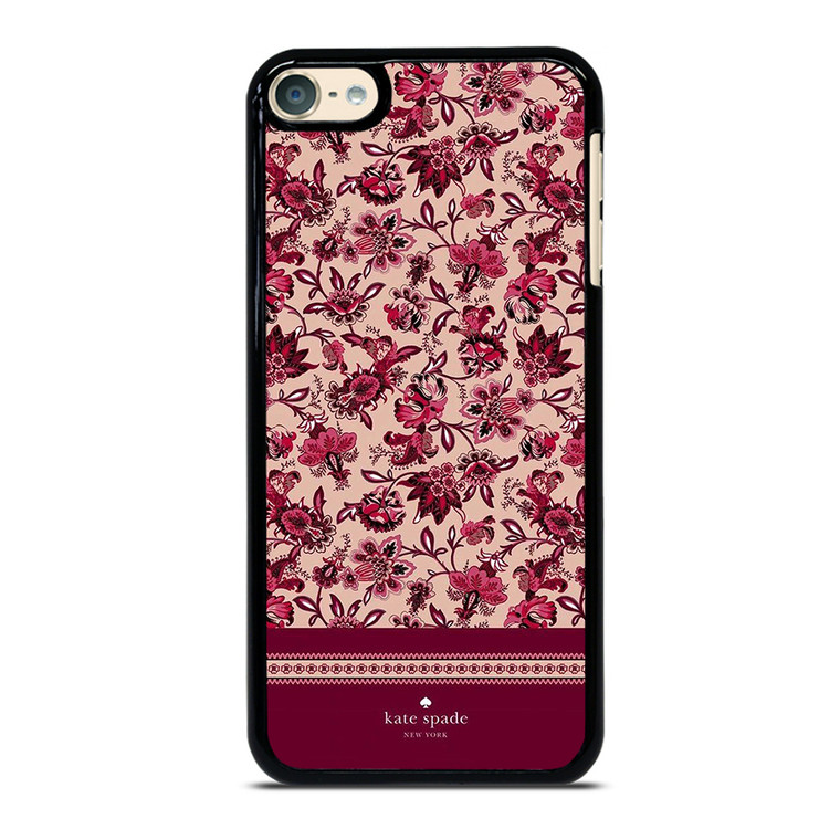 KATE SPADE NEW YORK RED FLORAL iPod Touch 6 Case Cover