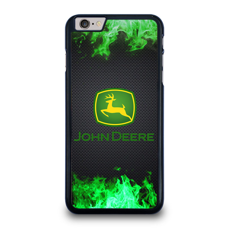 JOHN DEERE TRACTOR LOGO GREEN FIRE iPhone 6 / 6S Plus Case Cover